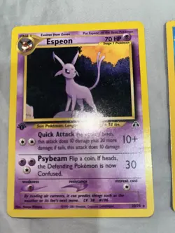 Pokemon Vintage Eeveelutions Lot Of Three - Heavy Played To Damaged! - Image 2