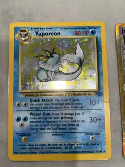 Pokemon Vintage Eeveelutions Lot Of Three - Heavy Played To Damaged! - Image 3