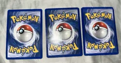 Pokemon Vintage Eeveelutions Lot Of Three - Heavy Played To Damaged! - Image 5