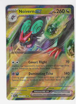 Noivern ex #153 Pokemon Paldea Evolved 2023 Double Rare NM - MT - Image 1