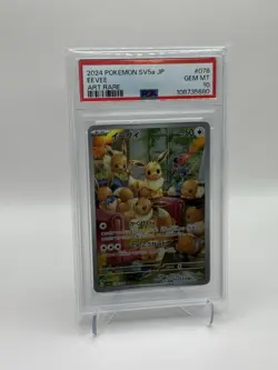 EEVEE 078/066 POKEMON SV5A-CRIMSON HAZE 2024 JAPANESE ART RARE PSA 10 - Image 2