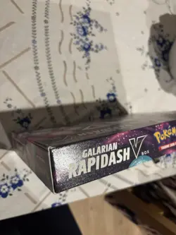 Pokemon Galarian Rapidash V Box Evolving Skies Cosmic Eclipse NEW FACTORY sealed - Image 2