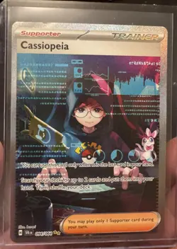 Cassiopeia 094/064 Pokemon TCG SV: Shrouded Fable Special Illustration Rare NM - Image 1