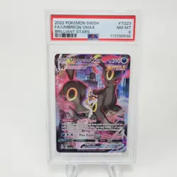 Pokemon TCG Holo Ultra Rare Umbreon Vmax 375 TG23/TG30 Brilliant Stars PSA 8 - Image 1