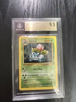 Pokemon TCG Ivysaur Base Set 30/102 Regular Unlimited Uncommon - Image 1