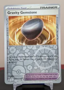 Pokemon Gravity Gemstone #137/142 English Stellar Crown Reverse Holo - Image 1