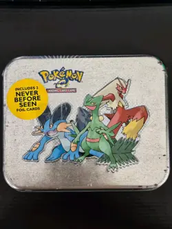 Pokemon TCG EX Ruby & Sapphire Collector's Tin 2003 FACTORY SEALED - Image 1