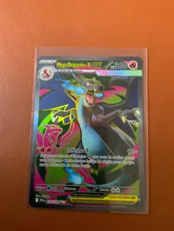 Carte Pokemon MEGA-DRACAUFEU 109/094 EX FR NEUF - Image 1