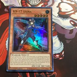 Yu-Gi-Oh TCG - K9-17 Izuna Ultra Rare - Justice Hunters JUSH-EN031 - NM - Image 1
