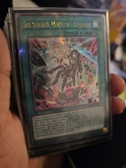 Yugioh Sky Striker Mobilize - Linkage! Quarter Century Secret Rare RA03-EN274 NM - Image 1