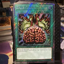 Yu-Gi-Oh! Brain Control RA03-EN154 Platinum Secret Rare - Image 1