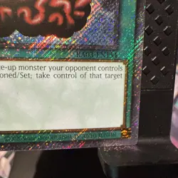 Yu-Gi-Oh! Brain Control RA03-EN154 Platinum Secret Rare - Image 4