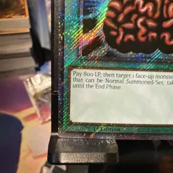 Yu-Gi-Oh! Brain Control RA03-EN154 Platinum Secret Rare - Image 5