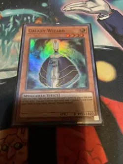 Yugioh Galaxy Wizard OP09-EN005 Super Rare NM - Image 1