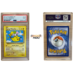 Pokemon TCG Flying Pikachu Card Evolutions 110/108 Regular Secret Rare, PSA 9 - Image 1