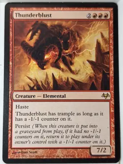 Thunderblust - Eventide - Magic the Gathering MTG Nice! - Image 1