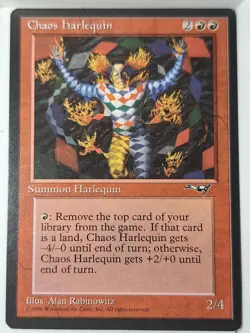 Chaos Harlequin - Alliances - Magic the Gathering MTG Nice! - Image 1