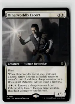 MTG Murders At Karlov Manor Otherworldly Escort (Extended Art) x1 NM Rare - Image 1
