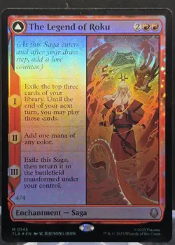 The Legend of Roku #145 Avatar: The Last Airbender Foil Mythic - Image 1