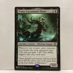 MTG Vraan, Executioner Thane Magic: The Gathering The List Rare #114 - Image 1