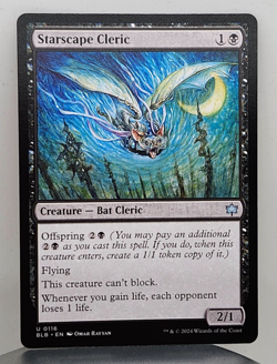 Starscape Cleric - Bloomburrow (BLB) - 116 - MTG - Image 1