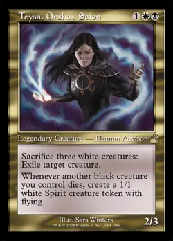1 x Teysa, Orzhov Scion - Foil - Retro Frame - Ravnica Remastered - NM-Mint - MT - Image 1