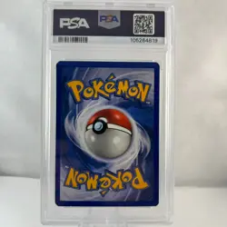 Hitmonchan EX Holo 98 2003 Pokemon Ruby and Sapphire PSA 6 Swirl - Image 2