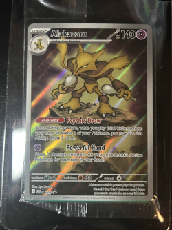 Alakazam 2025 Pokemon Mega Evolutions Black Star Promo #9 Sealed - Image 1