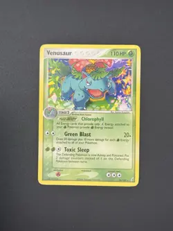 Pokemon TCG Venusaur EX Crystal Guardians 28/100 Regular Rare Non Holo - Image 1