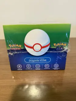 POKEMON GO PREMIER DECK HOLDER EDITION DRAGONITE VSTAR MINT IN SEALED BOX - Image 2