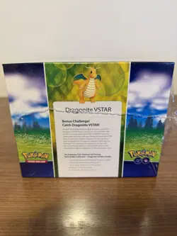 POKEMON GO PREMIER DECK HOLDER EDITION DRAGONITE VSTAR MINT IN SEALED BOX - Image 3