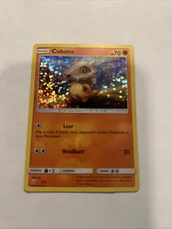 2018 Pokemon Cubone 007/012 McDonald's 2018 Holo - Image 1