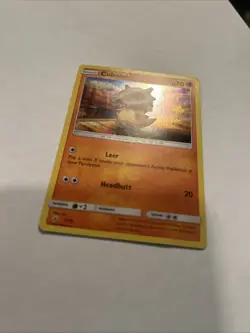 2018 Pokemon Cubone 007/012 McDonald's 2018 Holo - Image 2