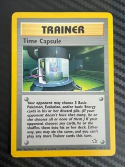 Pokemon TCG Time Capsule Neo Genesis 90/111 Regular Rare DMG - Image 1