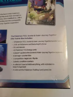 Pokemon Scarlet and Violet Journey Together Elite Trainer Box, Factory Sealed - Image 4