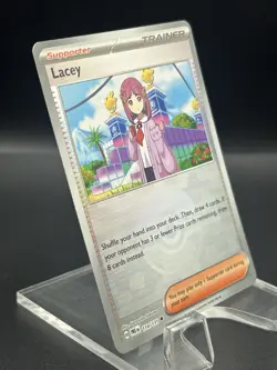 Pokemon Lacey Poke Ball Pattern 114/131 Sv: Prismatic Evolutions Holo - Image 2