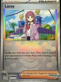 Pokemon Lacey Poke Ball Pattern 114/131 Sv: Prismatic Evolutions Holo - Image 5