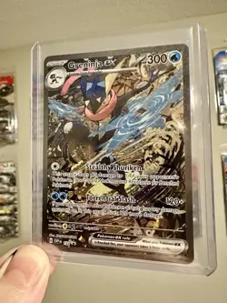 Greninja ex 132 Black Star Promo Pokemon TCG Holo - Image 1