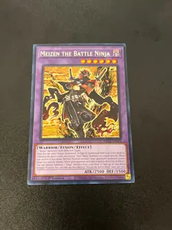 Meizen the Battle Ninja - MP23-EN185 Yugioh Yu Gi Oh! Rare 1st - Image 1