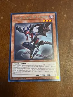 Lilith, Lady of Lament - TAMA-EN049 - Rare Yugioh! Yu-Gi-Oh! Nice! 1st - Image 1