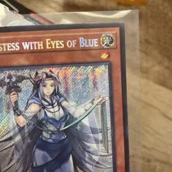 Priestess with Eyes of Blue LCKC-EN016 Secret Rare Unlimited NM! +Bonus FREESHIP - Image 3