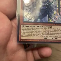 Priestess with Eyes of Blue LCKC-EN016 Secret Rare Unlimited NM! +Bonus FREESHIP - Image 4