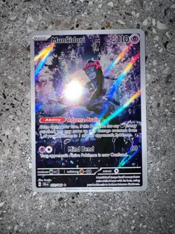 Pokemon TCG Cards Munkidori 072/064 Shrouded Fable Illustration Rare NM-M - Image 3