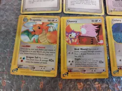 Pokemon Expedition 23 Card Lot Base Dragonite Mixed Years Chansey Clefairy - Image 2
