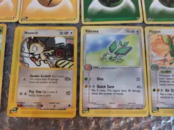 Pokemon Expedition 23 Card Lot Base Dragonite Mixed Years Chansey Clefairy - Image 4