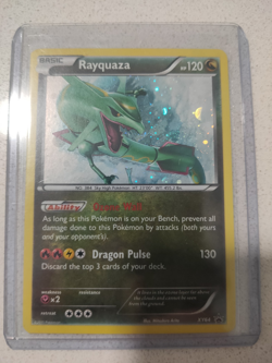 👀 Rayquaza XY64 - Black Star Promo - Holo Pokemon Card (READ DESC) - Image 1