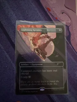 Lightning Greaves Galaxy Foil MTG Secret Lair Magic the Gathering Card - Image 1