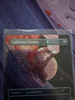 Lightning Greaves Galaxy Foil MTG Secret Lair Magic the Gathering Card - Image 2