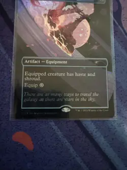 Lightning Greaves Galaxy Foil MTG Secret Lair Magic the Gathering Card - Image 3
