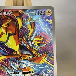 Pokemon - Zeraora 151/142 - SV07: Stellar Crown - Illustration Rare Card - NM - Image 3